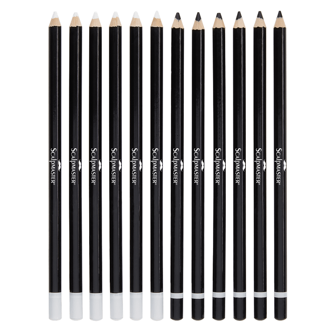 Scalpmaster Barber Pencils 12 Pack