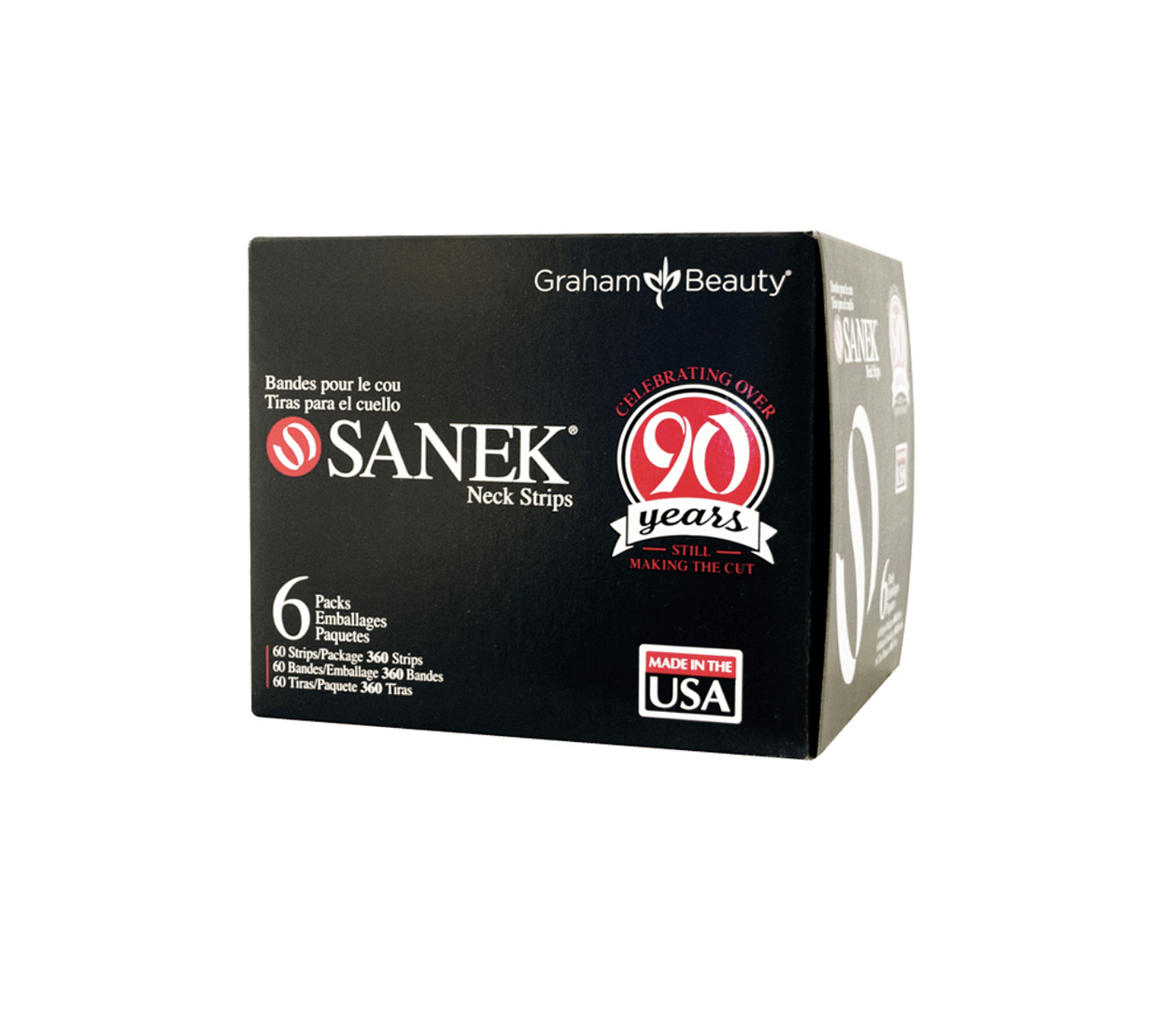 Graham Sanek Neck Strips 6 Packs - 60 Count #74505