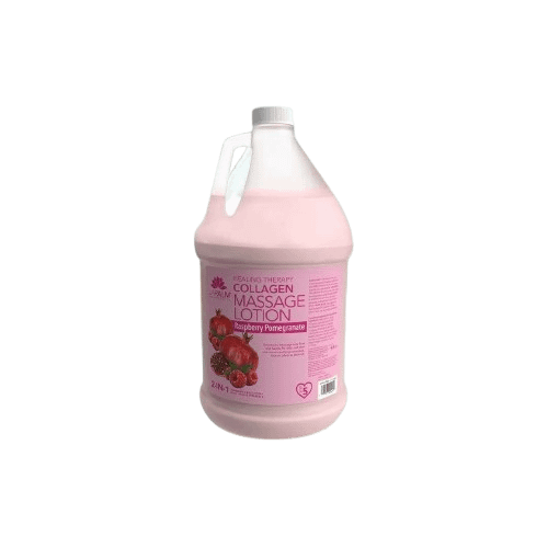 La Palm Massage Lotion Raspberry Pomegranate 1 Gallon
