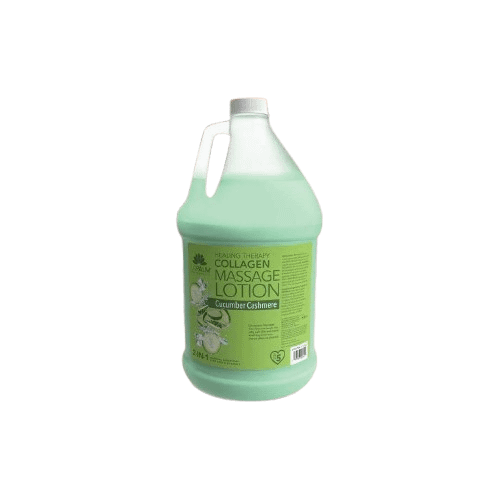 La Palm Massage Lotion Cucumber Cashmere 1 Gallon