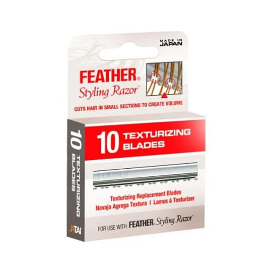 Jatai Feather Styling Razor Texturizing Blades, 10 Pack