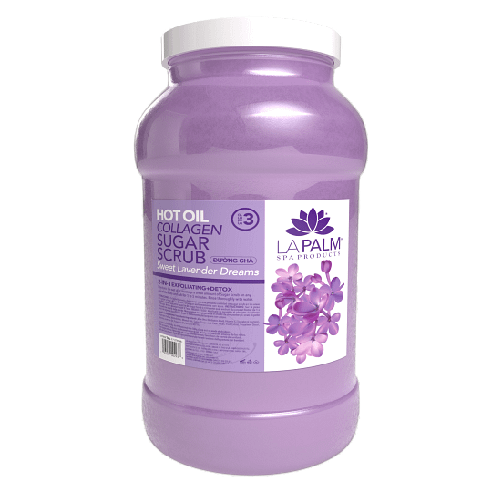 La Palm Sugar Scrub Sweet Lavender Dreams - 1 Gallon