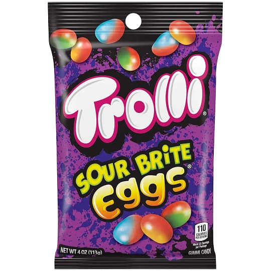 Trolli Sour Brite Eggs 4 oz.