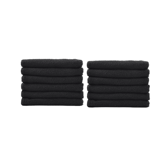 Protex Towels Edge 16" X 27" Jet Black - 12 Pack
