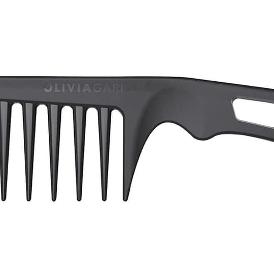 Olivia Garden CarbonLite Wide Tooth Comb with Handle