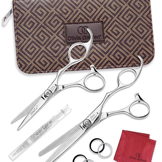 Olivia Garden SilkCut Shear & Thinner Set