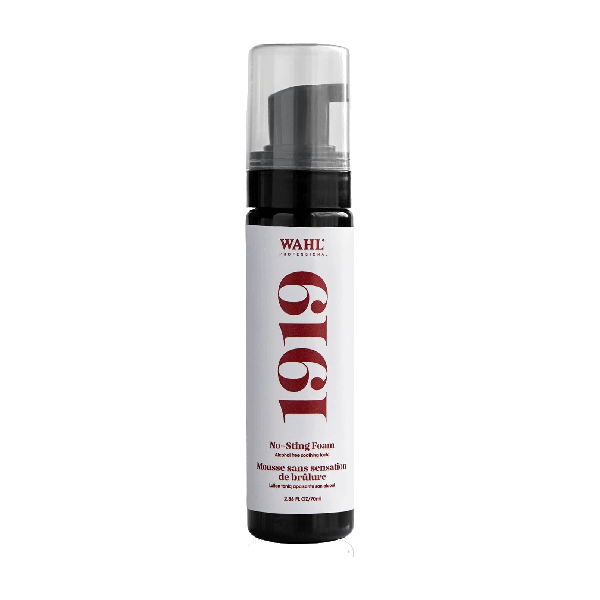 Wahl Pro 1919 No Sting Alcohol Free Foam, 2.36 Oz.